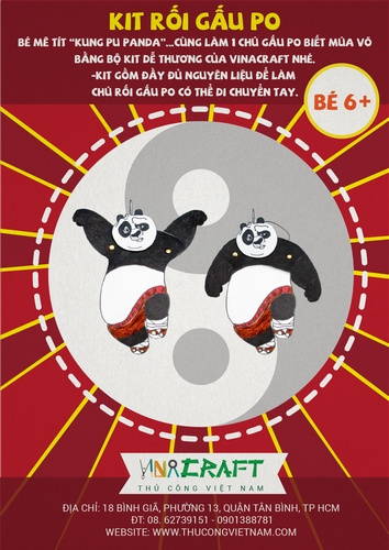 Bộ kit Gấu Po